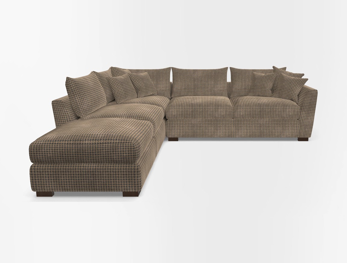 Combi Corner Unit And Footstool RHF