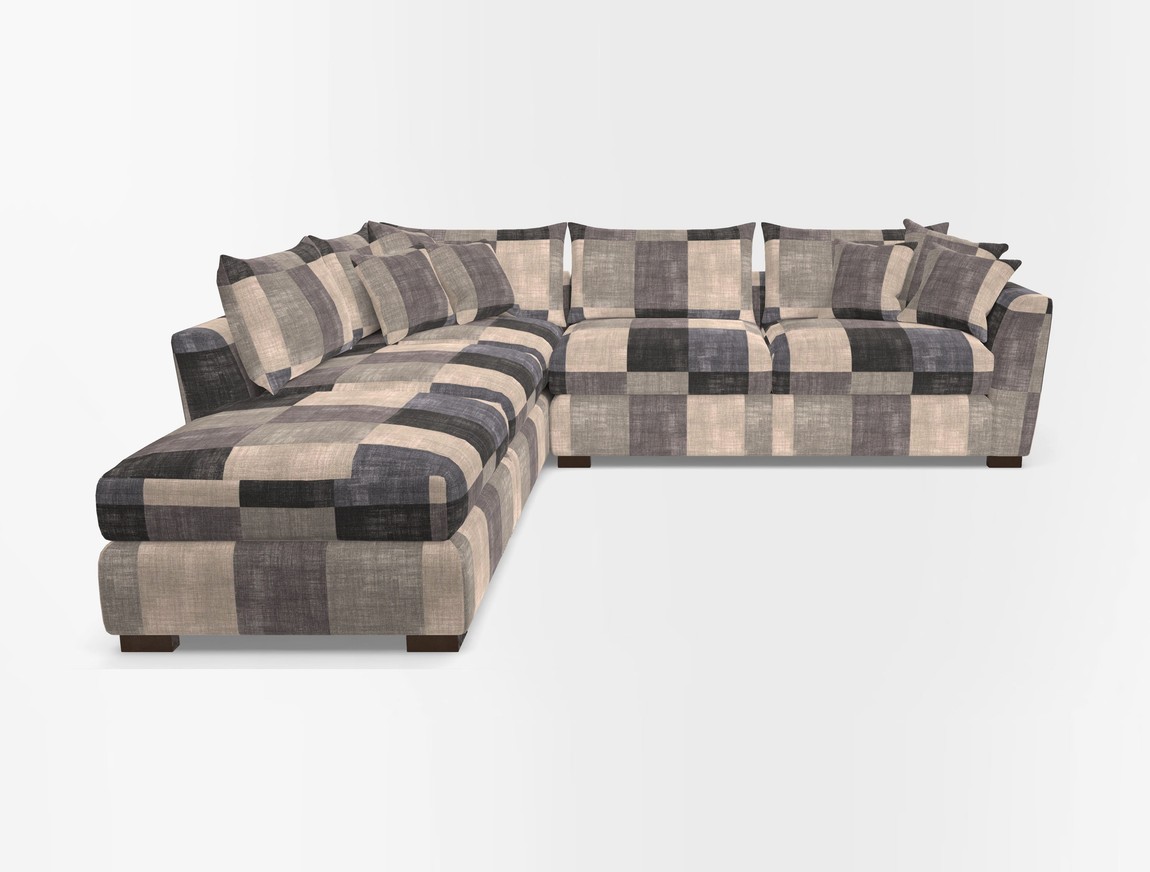 Combi Corner Unit And Footstool RHF
