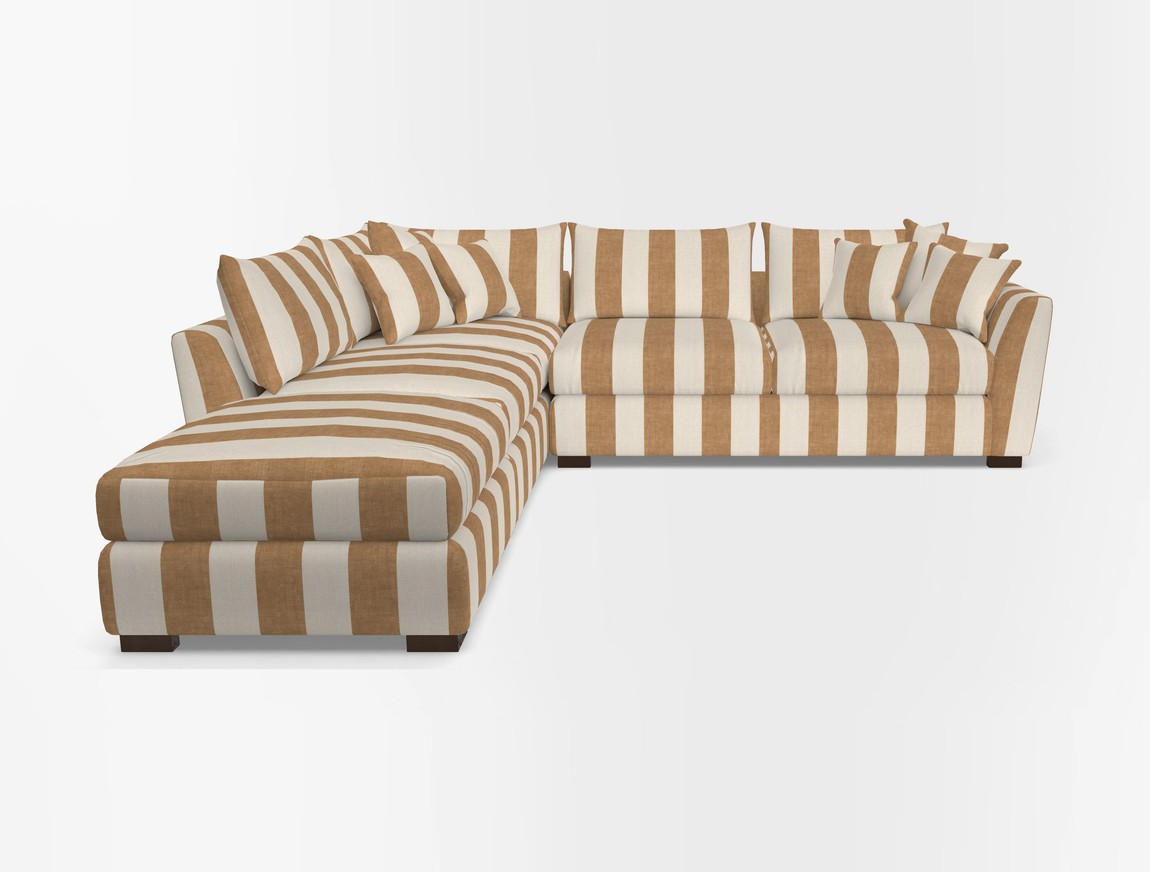 Combi Corner Unit And Footstool RHF
