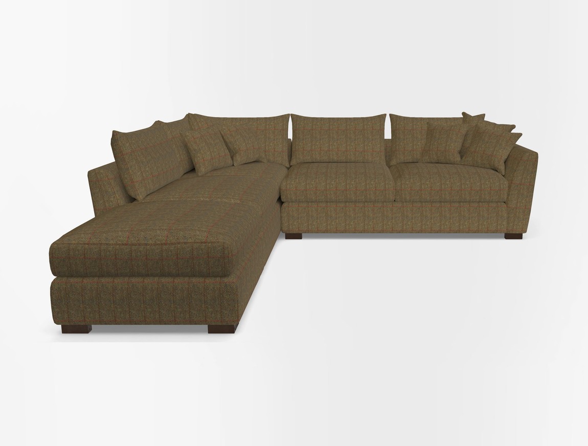 Combi Corner Unit And Footstool RHF