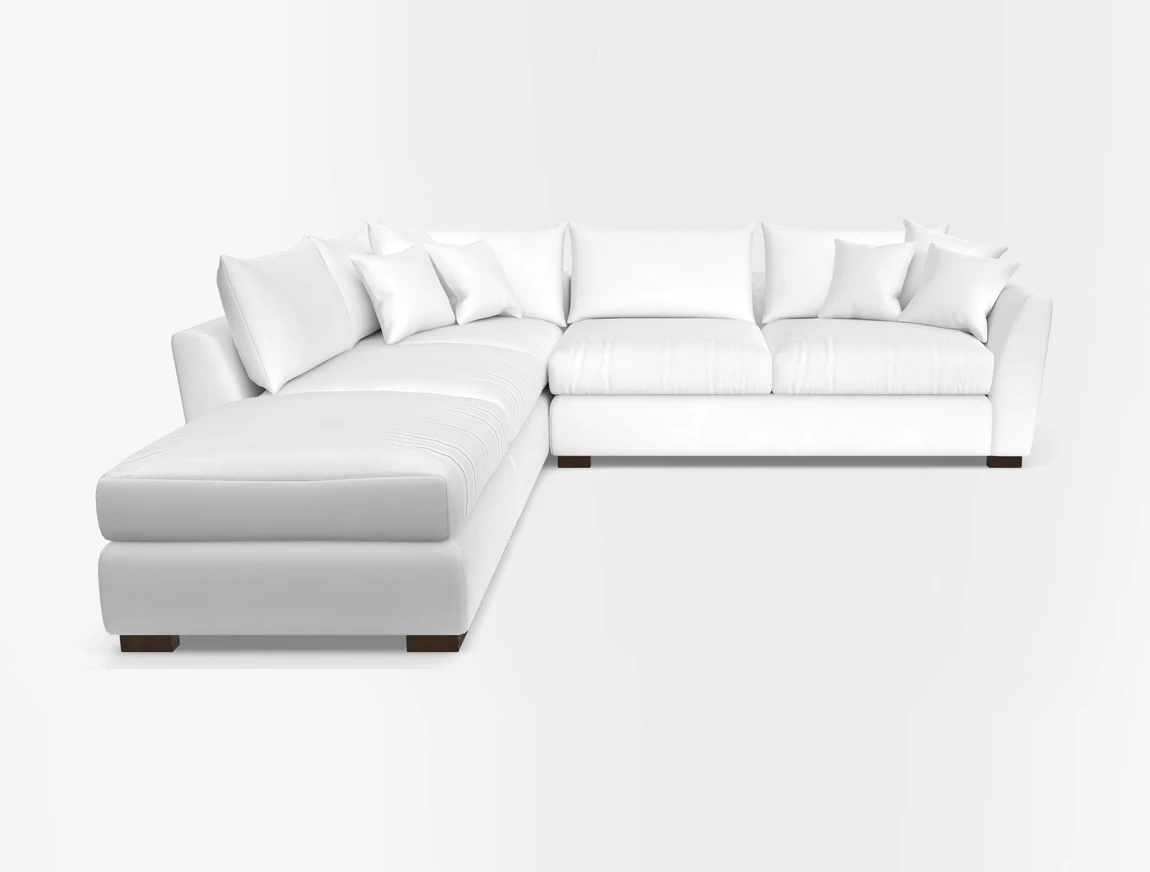 Combi Corner Unit And Footstool RHF