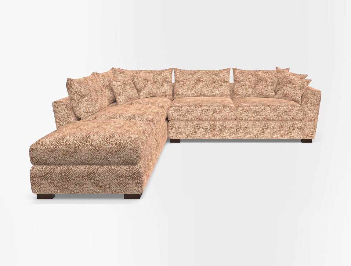 Combi Corner Unit And Footstool RHF