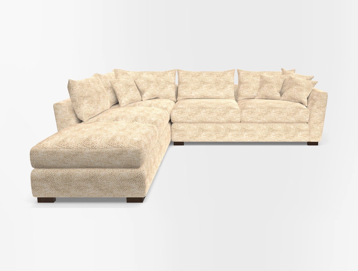 Combi Corner Unit And Footstool RHF