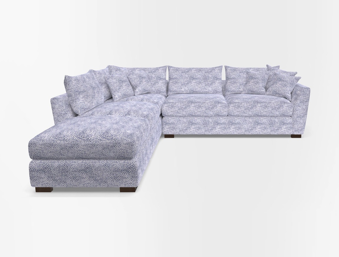 Combi Corner Unit And Footstool RHF