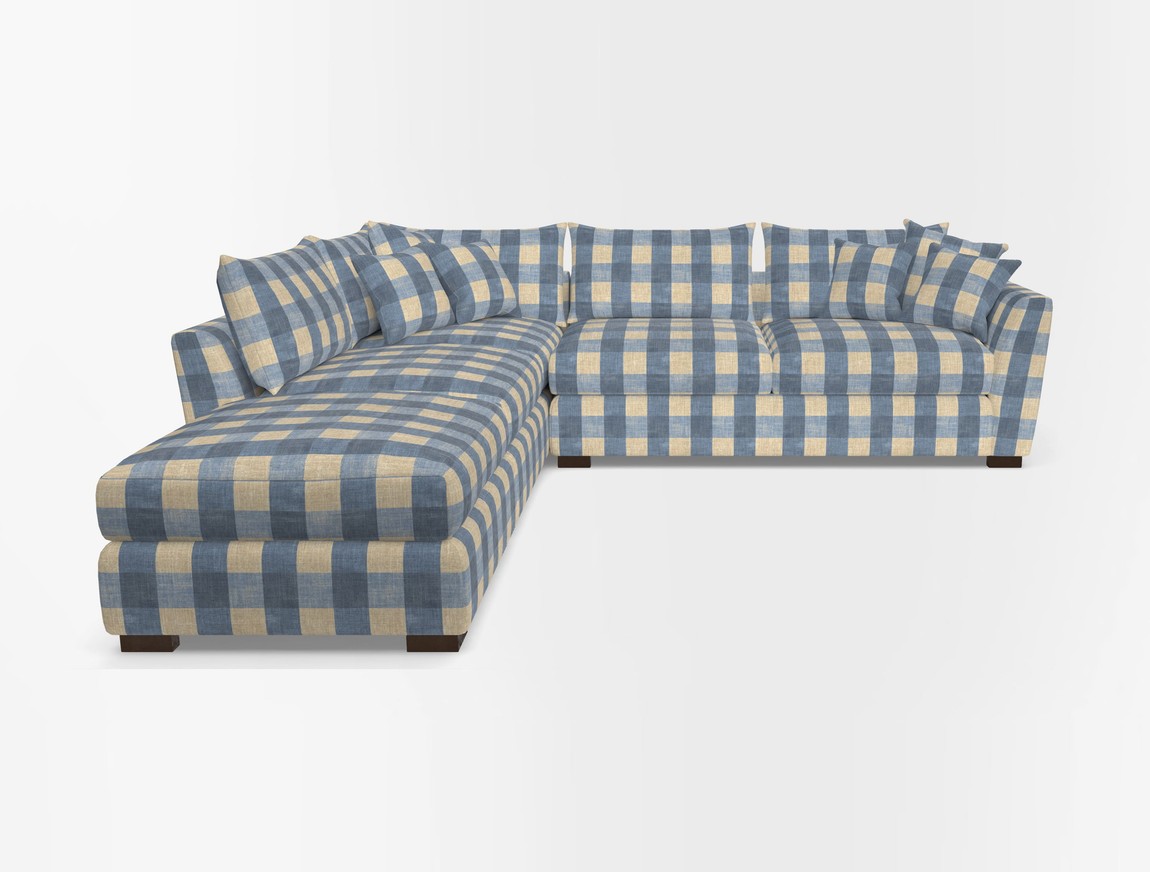 Combi Corner Unit And Footstool RHF