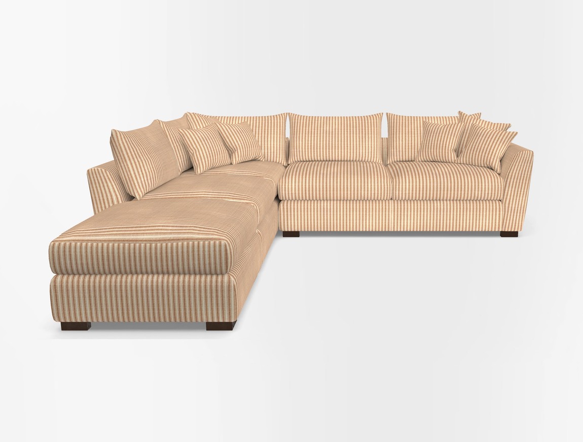 Combi Corner Unit And Footstool RHF