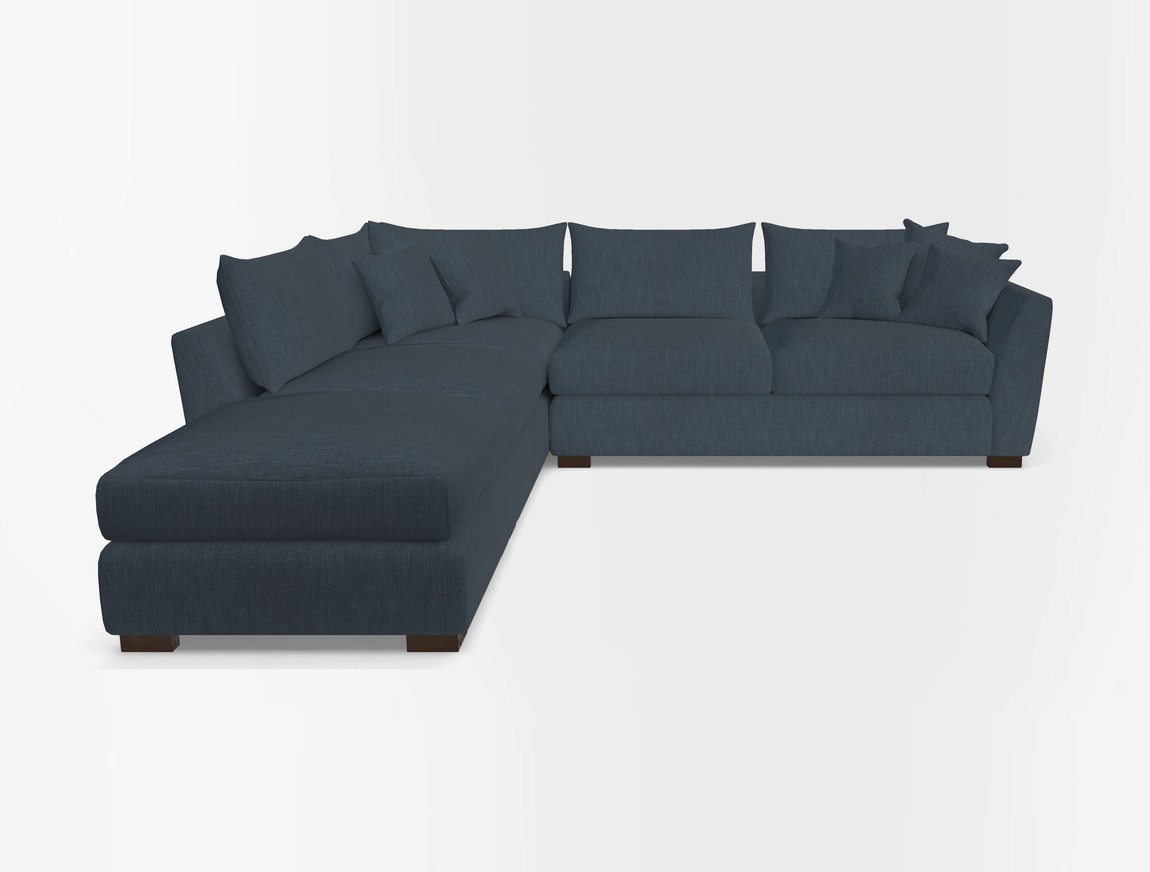 Combi Corner Unit And Footstool RHF