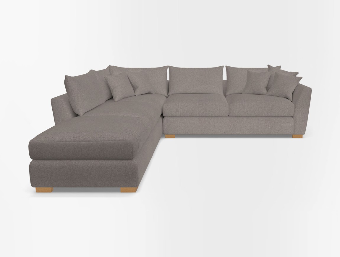 Combi Corner Unit And Footstool RHF
