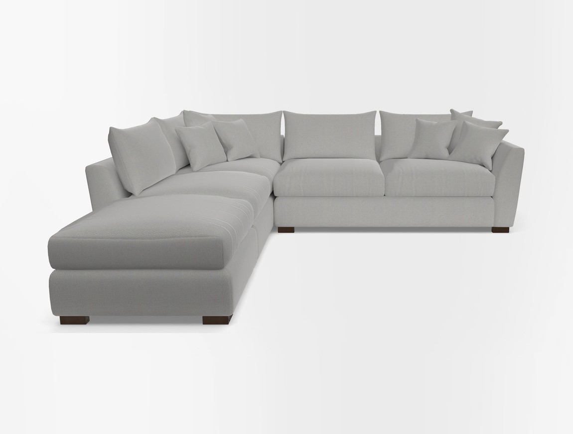Combi Corner Unit And Footstool RHF