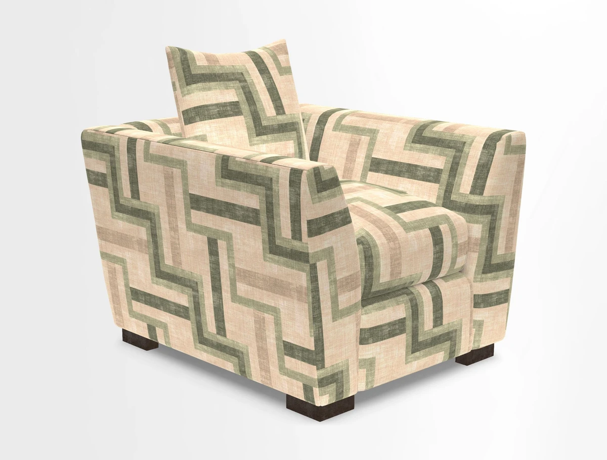 Hambledon Chair in Two Tone Plain  Biscuit