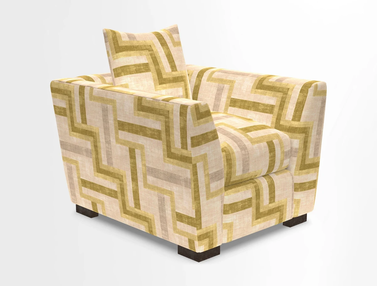 Hambledon Chair in Two Tone Plain  Biscuit