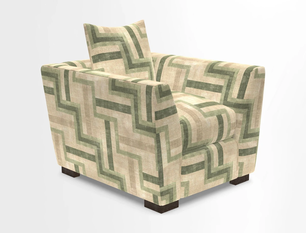 Hambledon Chair in Two Tone Plain  Biscuit