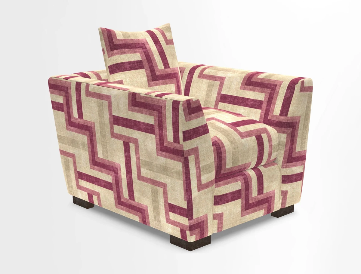 Hambledon Chair in Two Tone Plain  Biscuit