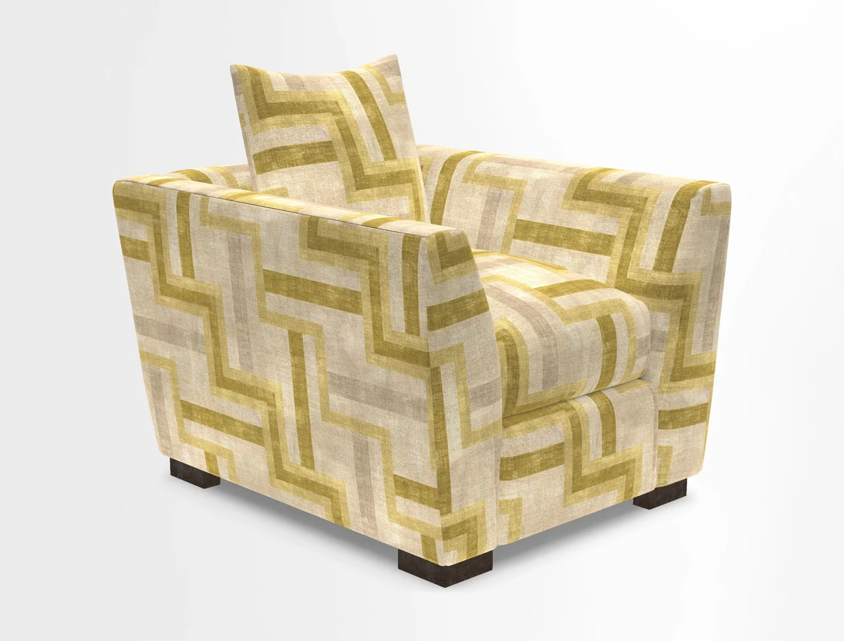 Hambledon Chair in Two Tone Plain  Biscuit