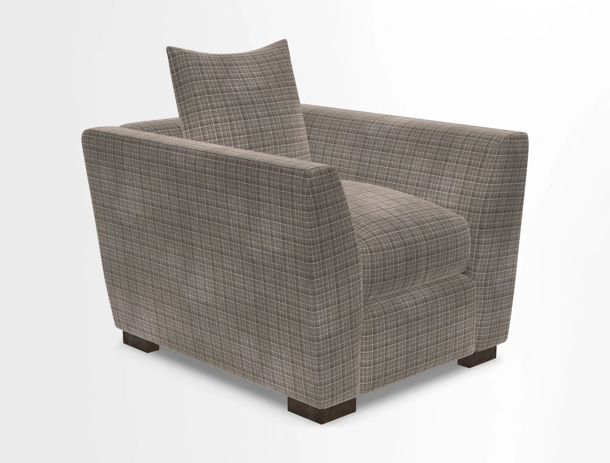 Hambledon Chair in Two Tone Plain  Biscuit