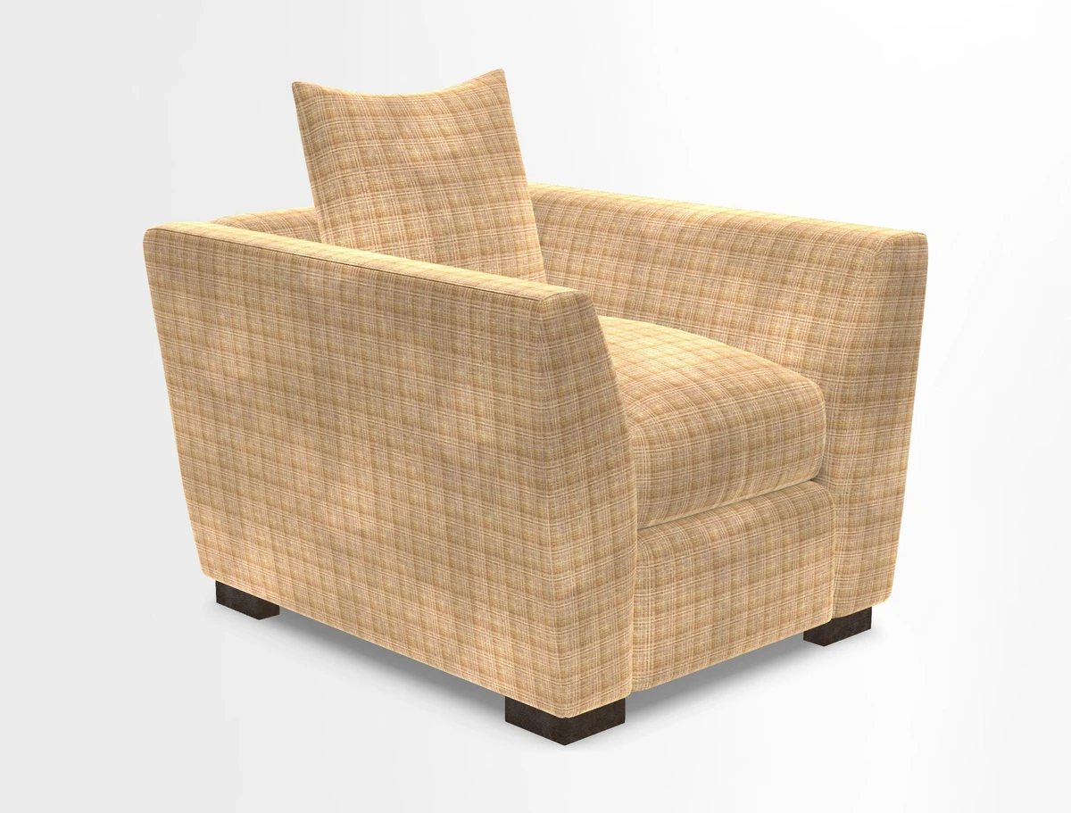 Hambledon Chair in Two Tone Plain  Biscuit