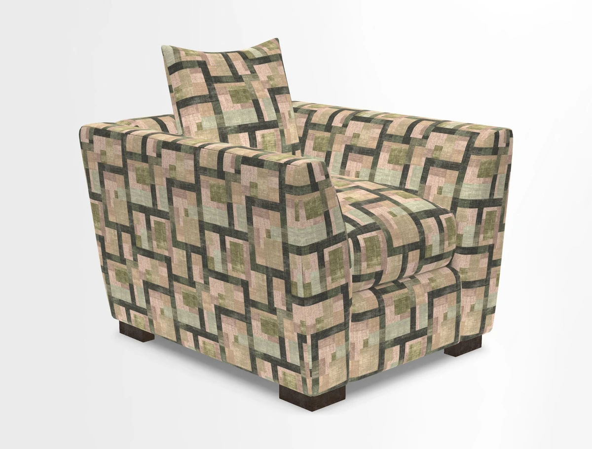 Hambledon Chair in Two Tone Plain  Biscuit