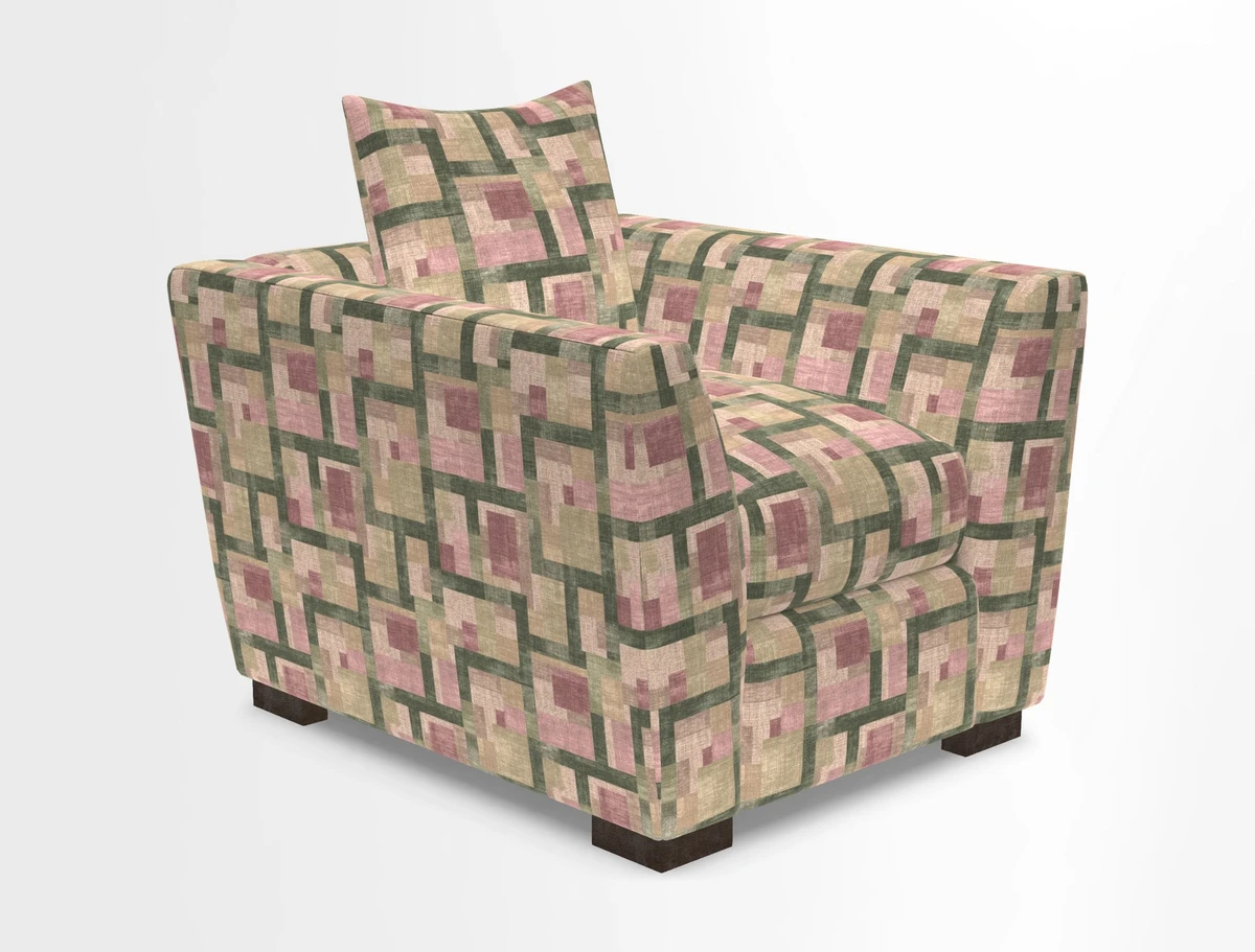 Hambledon Chair in Two Tone Plain  Biscuit