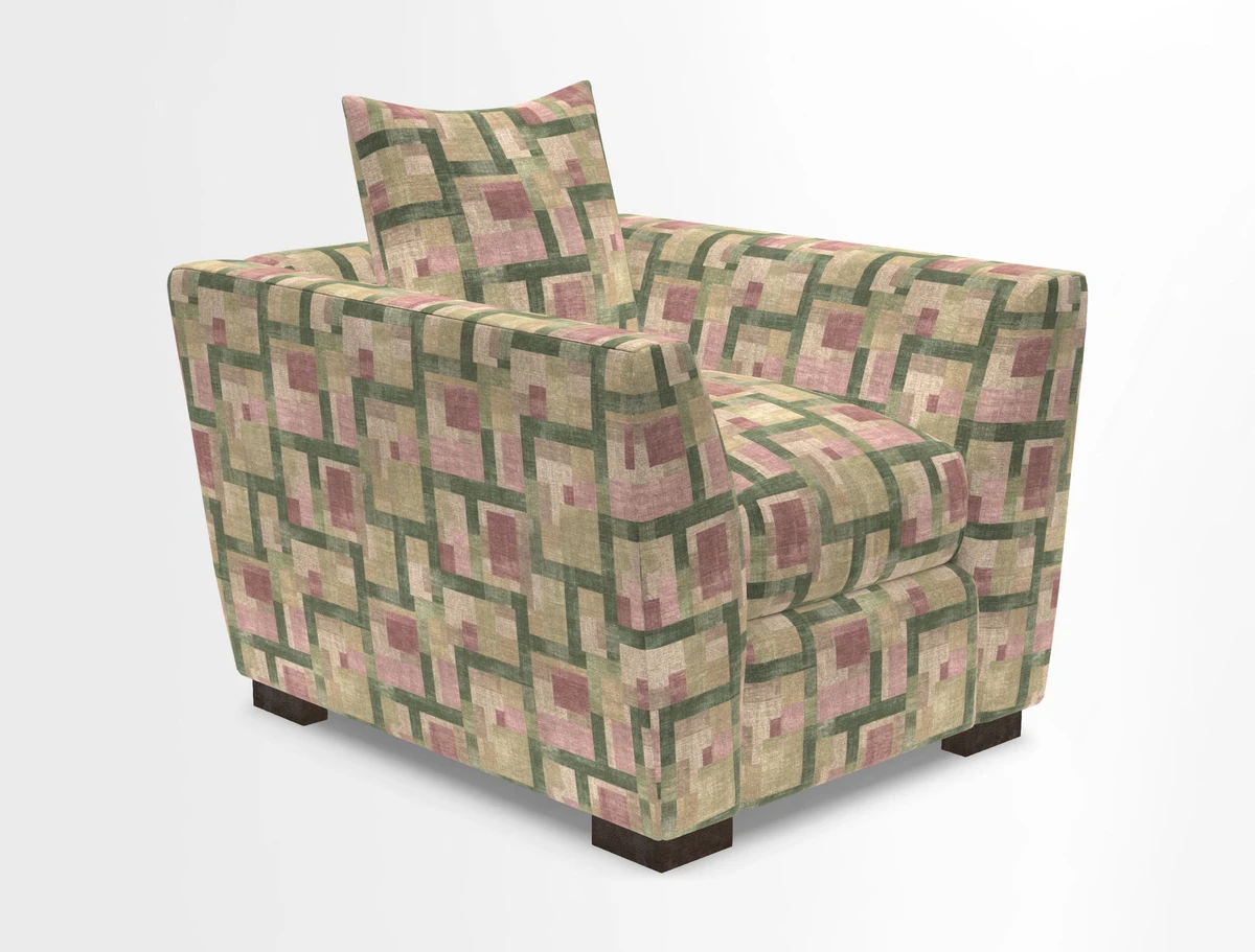 Hambledon Chair in Two Tone Plain  Biscuit