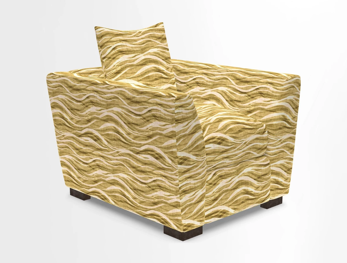 Hambledon Chair in Two Tone Plain  Biscuit
