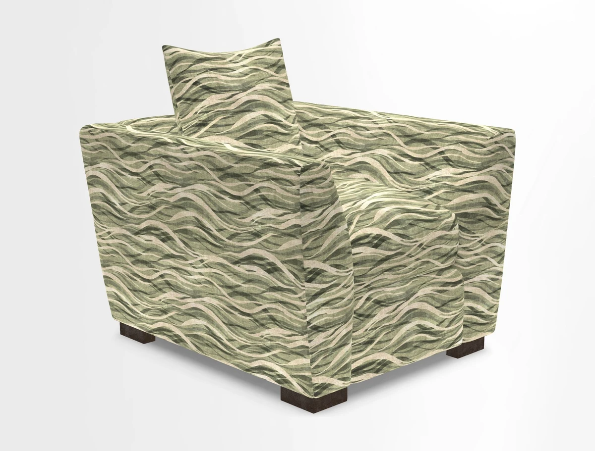 Hambledon Chair in Two Tone Plain  Biscuit