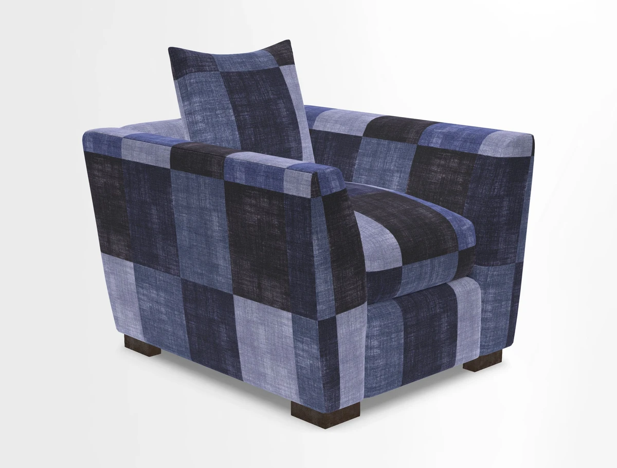 Hambledon Chair in Two Tone Plain  Biscuit