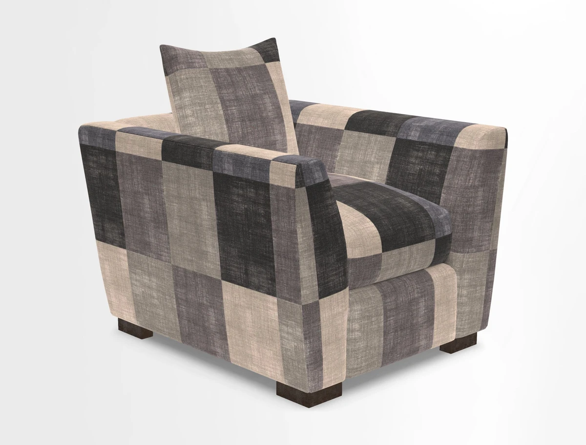 Hambledon Chair in Two Tone Plain  Biscuit
