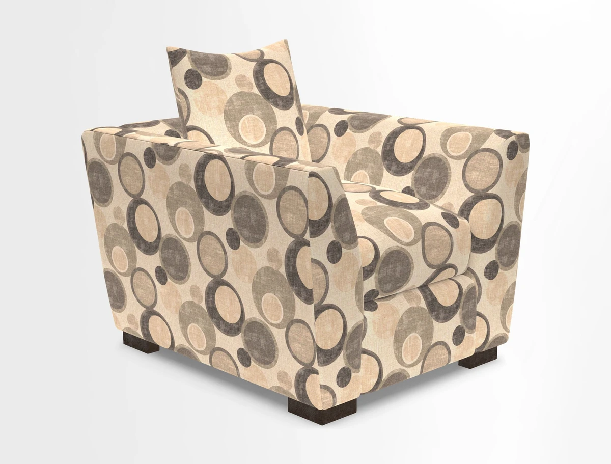 Hambledon Chair in Two Tone Plain  Biscuit