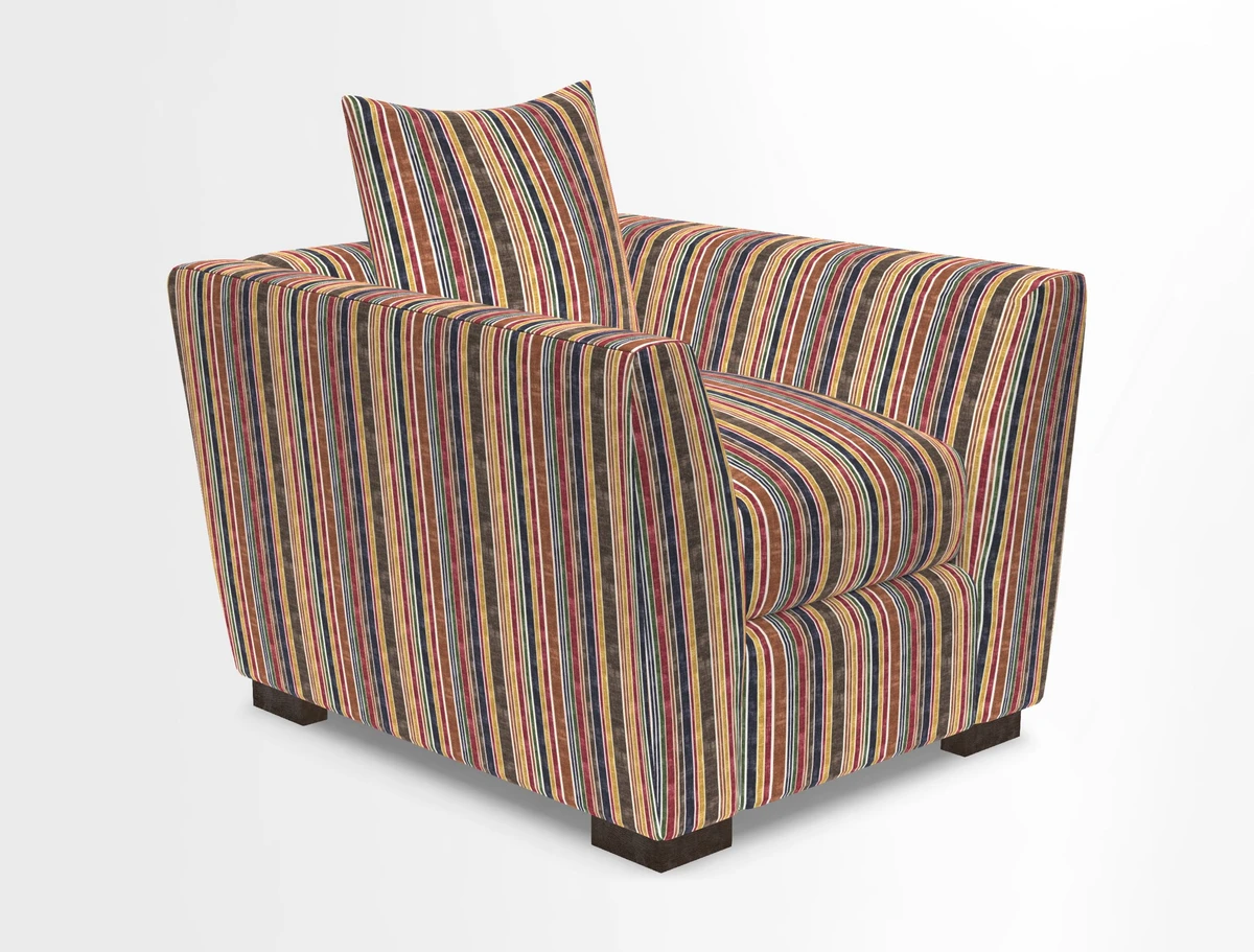 Hambledon Chair in Two Tone Plain  Biscuit