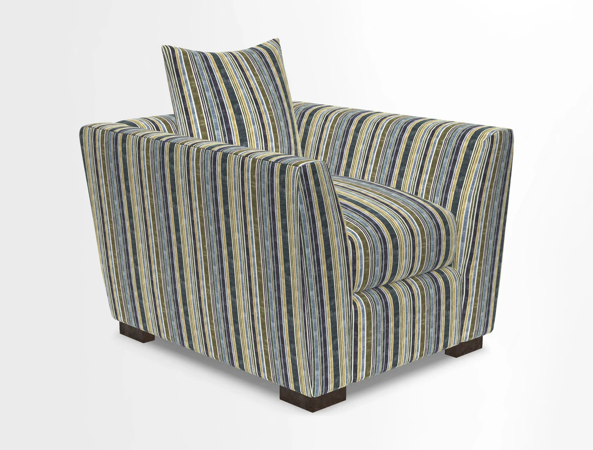 Hambledon Chair in Two Tone Plain  Biscuit