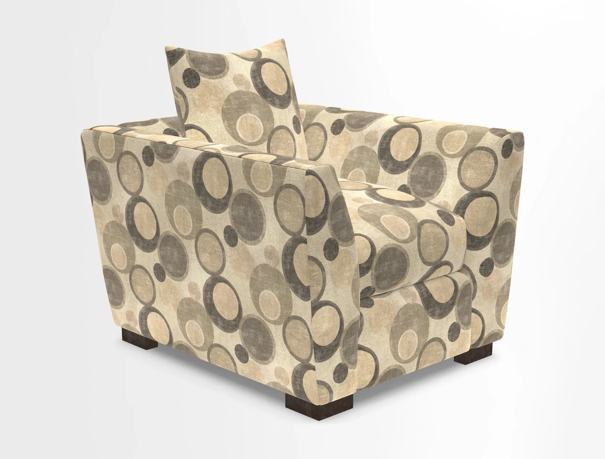 Hambledon Chair in Two Tone Plain  Biscuit