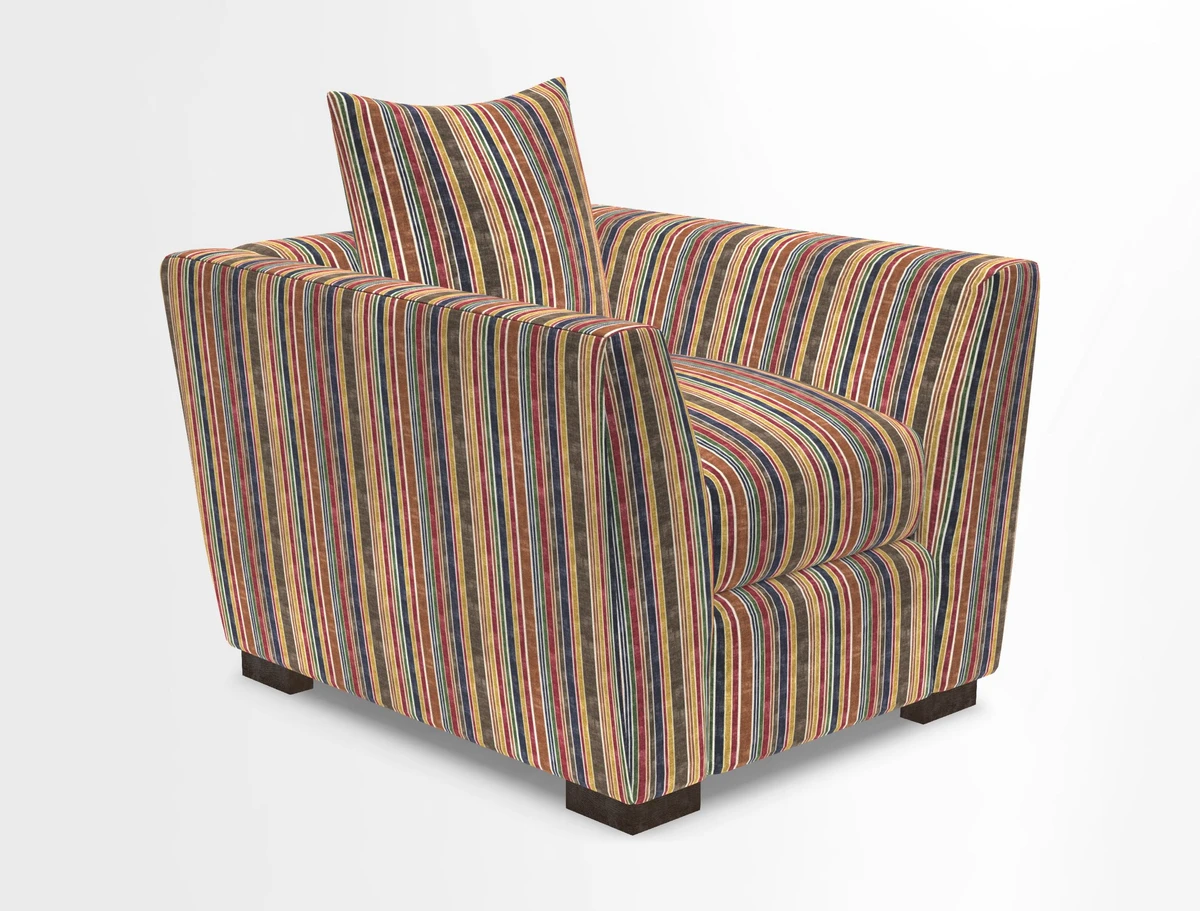 Hambledon Chair in Two Tone Plain  Biscuit