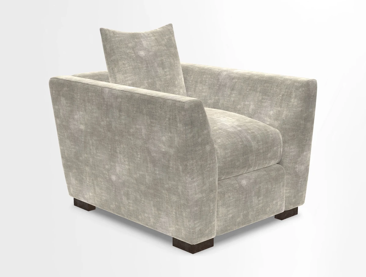 Hambledon Chair in Two Tone Plain  Biscuit