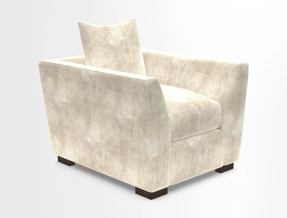 Hambledon Chair in Two Tone Plain  Biscuit