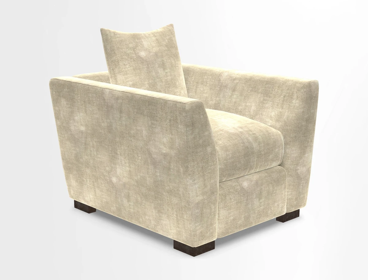 Hambledon Chair in Two Tone Plain  Biscuit