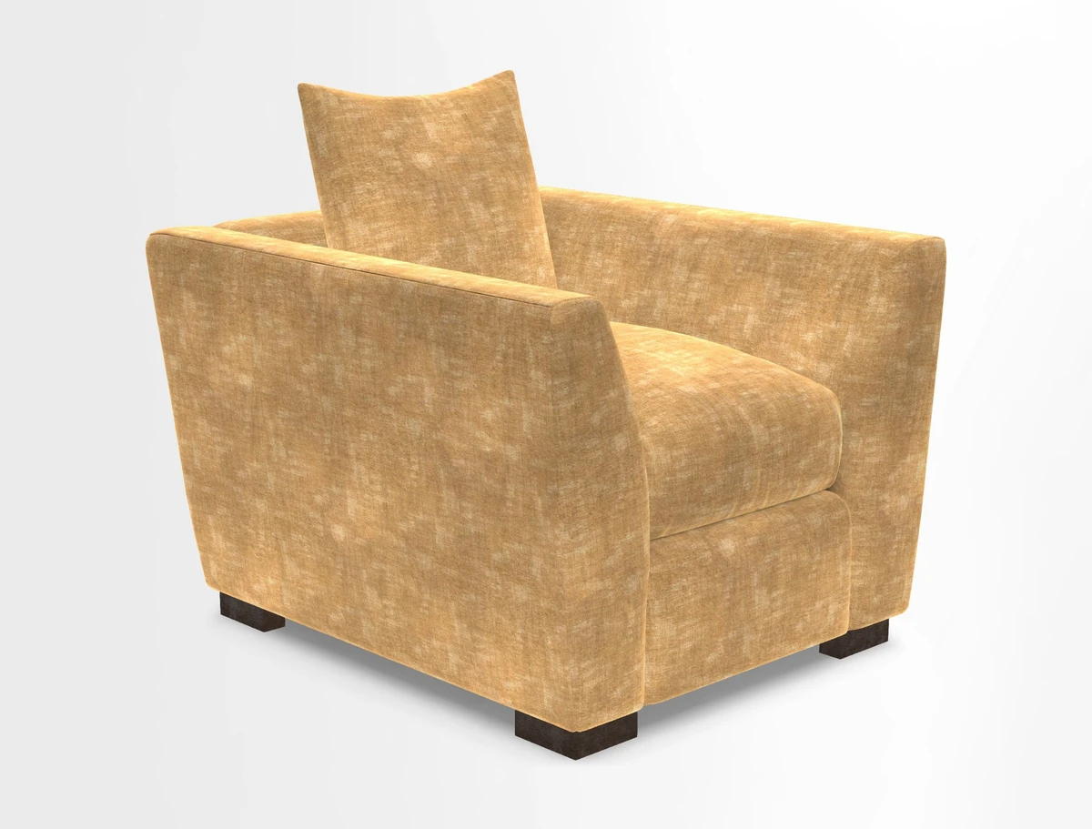 Hambledon Chair in Two Tone Plain  Biscuit