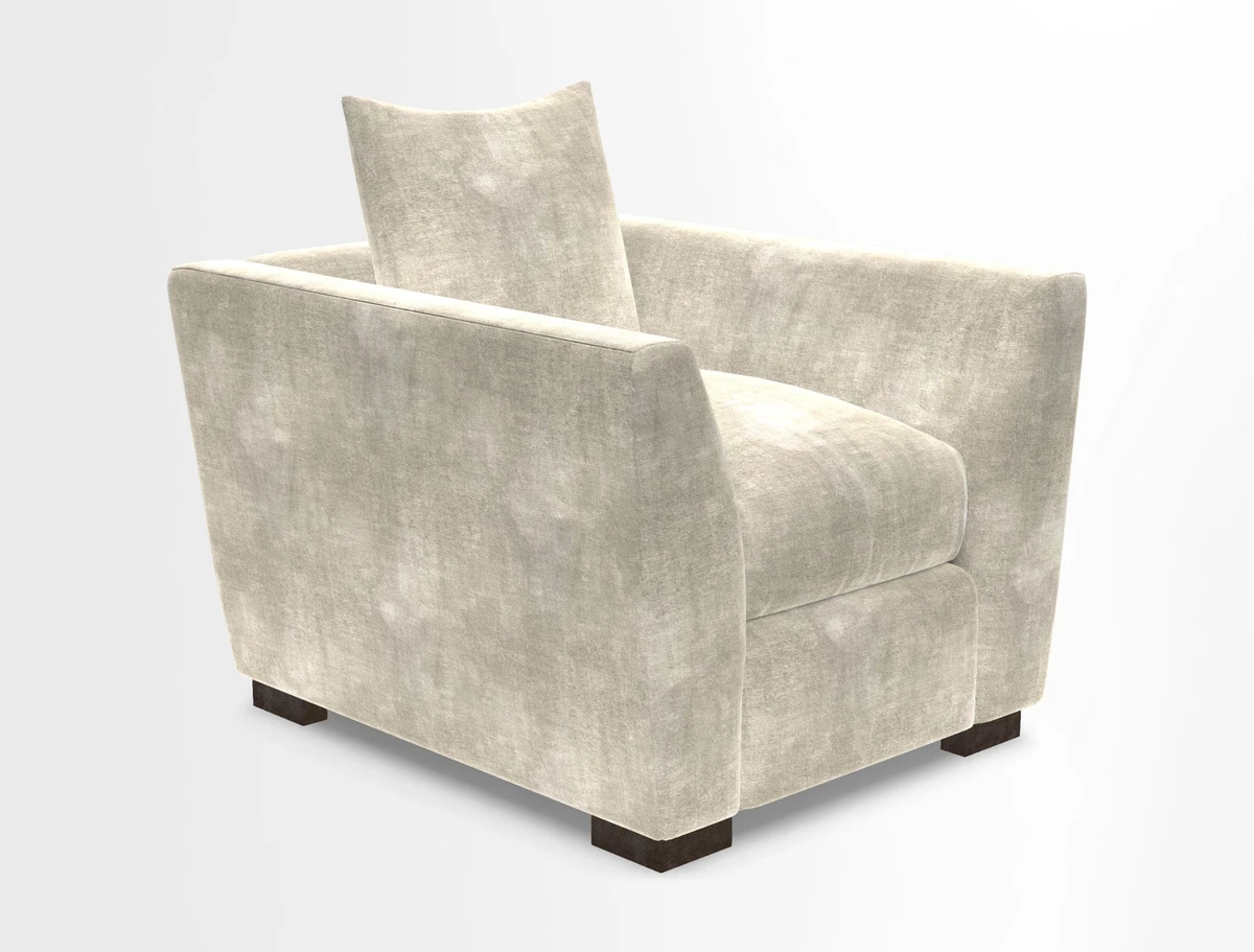 Hambledon Chair in Two Tone Plain  Biscuit