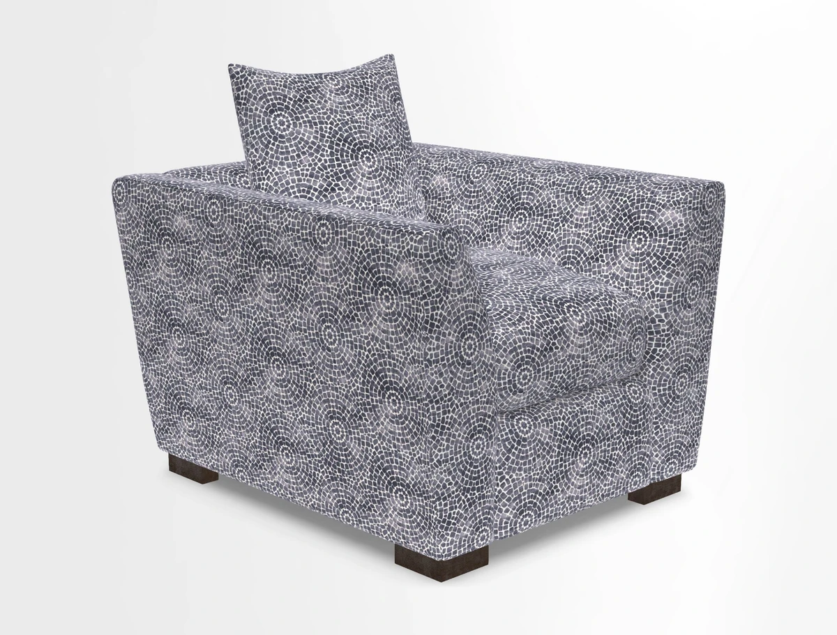 Hambledon Chair in Two Tone Plain  Biscuit