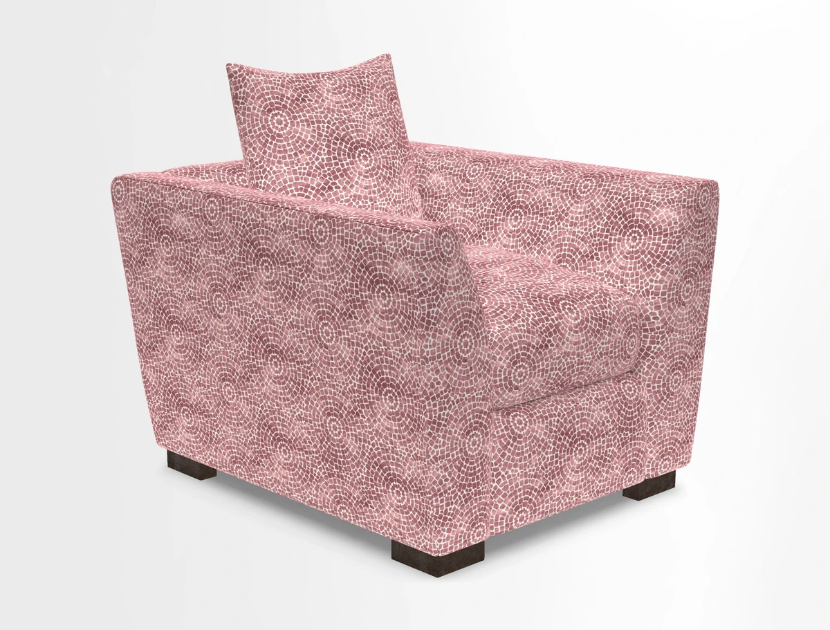 Hambledon Chair in Two Tone Plain  Biscuit