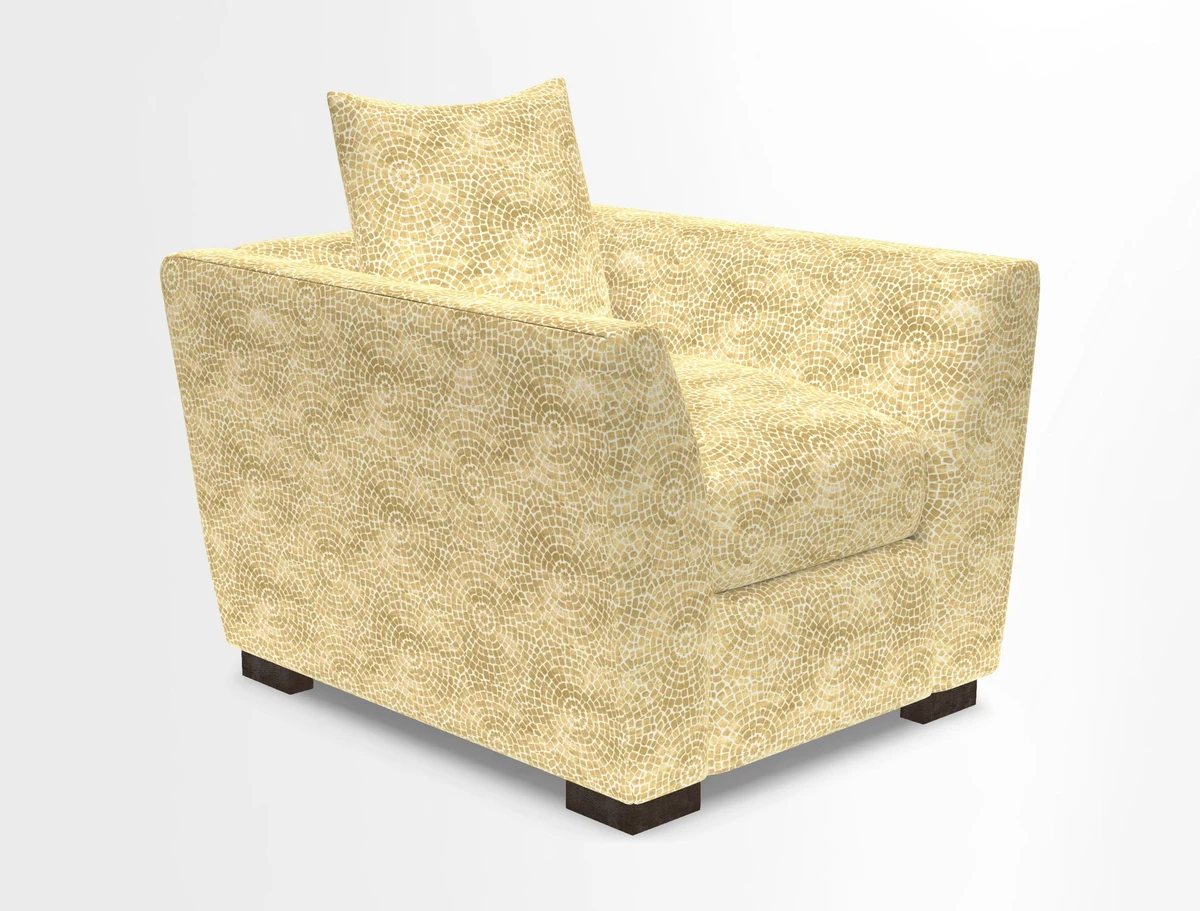 Hambledon Chair in Two Tone Plain  Biscuit
