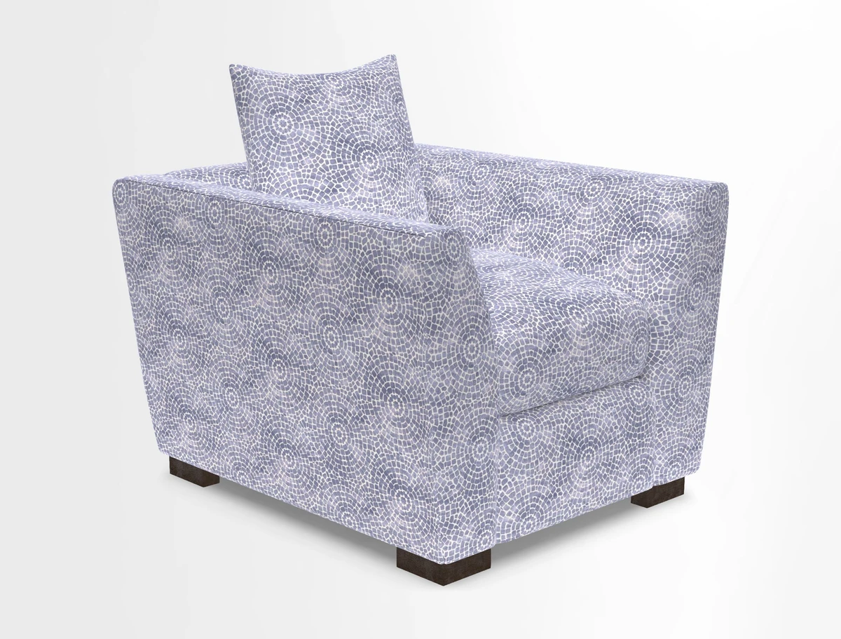 Hambledon Chair in Two Tone Plain  Biscuit