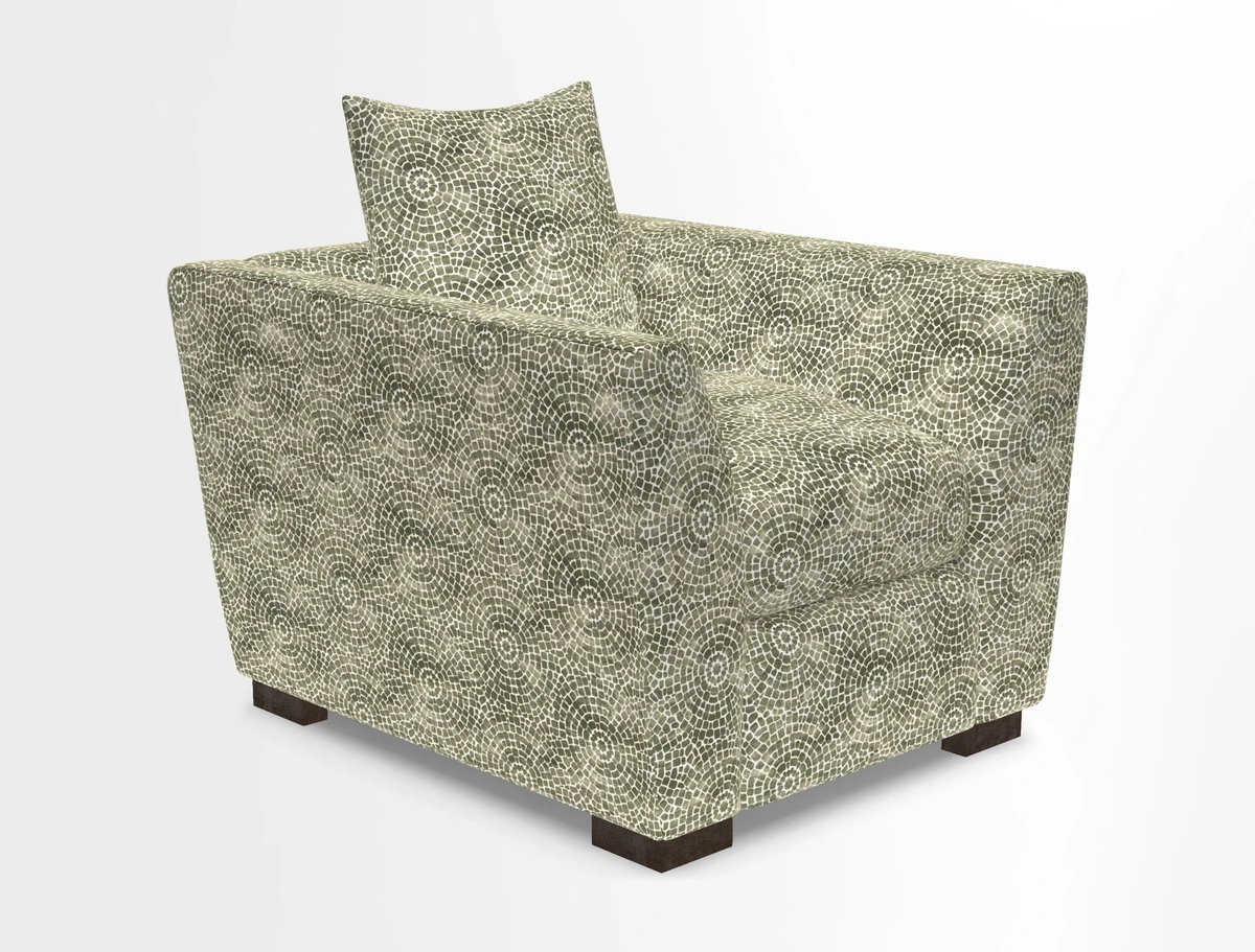 Hambledon Chair in Two Tone Plain  Biscuit