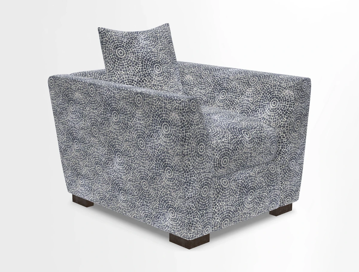 Hambledon Chair in Two Tone Plain  Biscuit
