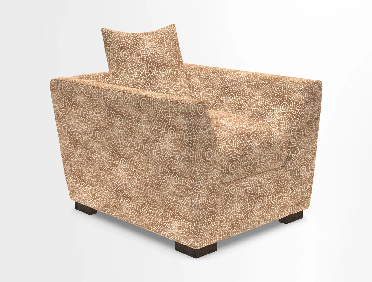 Hambledon Chair in Two Tone Plain  Biscuit