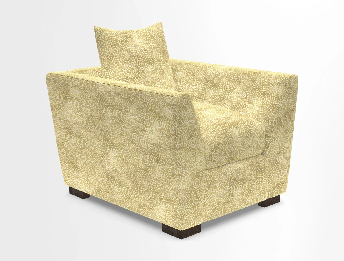 Hambledon Chair in Two Tone Plain  Biscuit