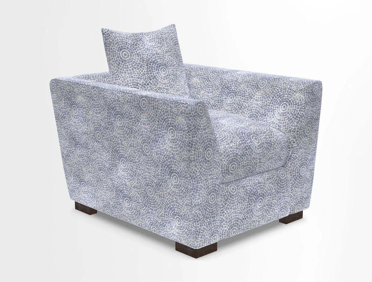 Hambledon Chair in Two Tone Plain  Biscuit