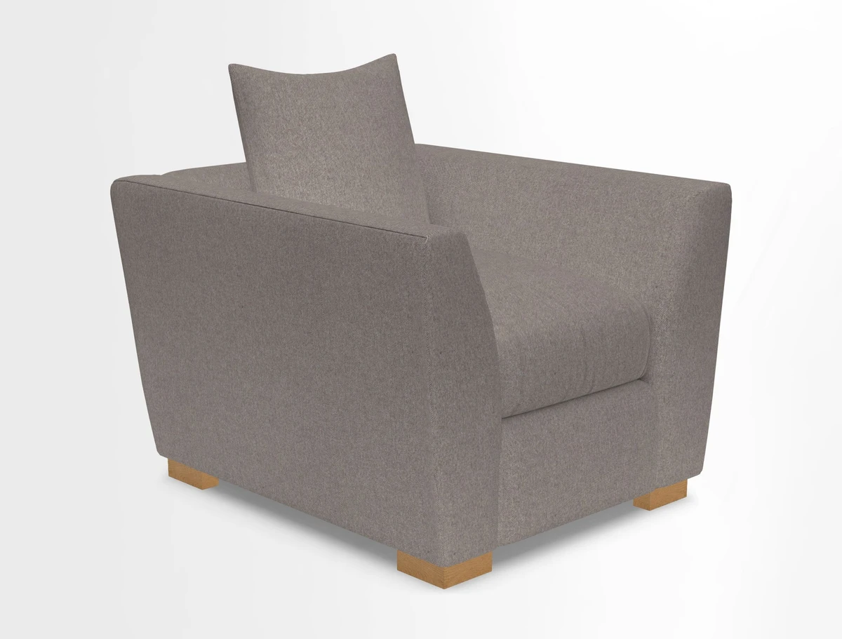 Hambledon Chair in Two Tone Plain  Biscuit