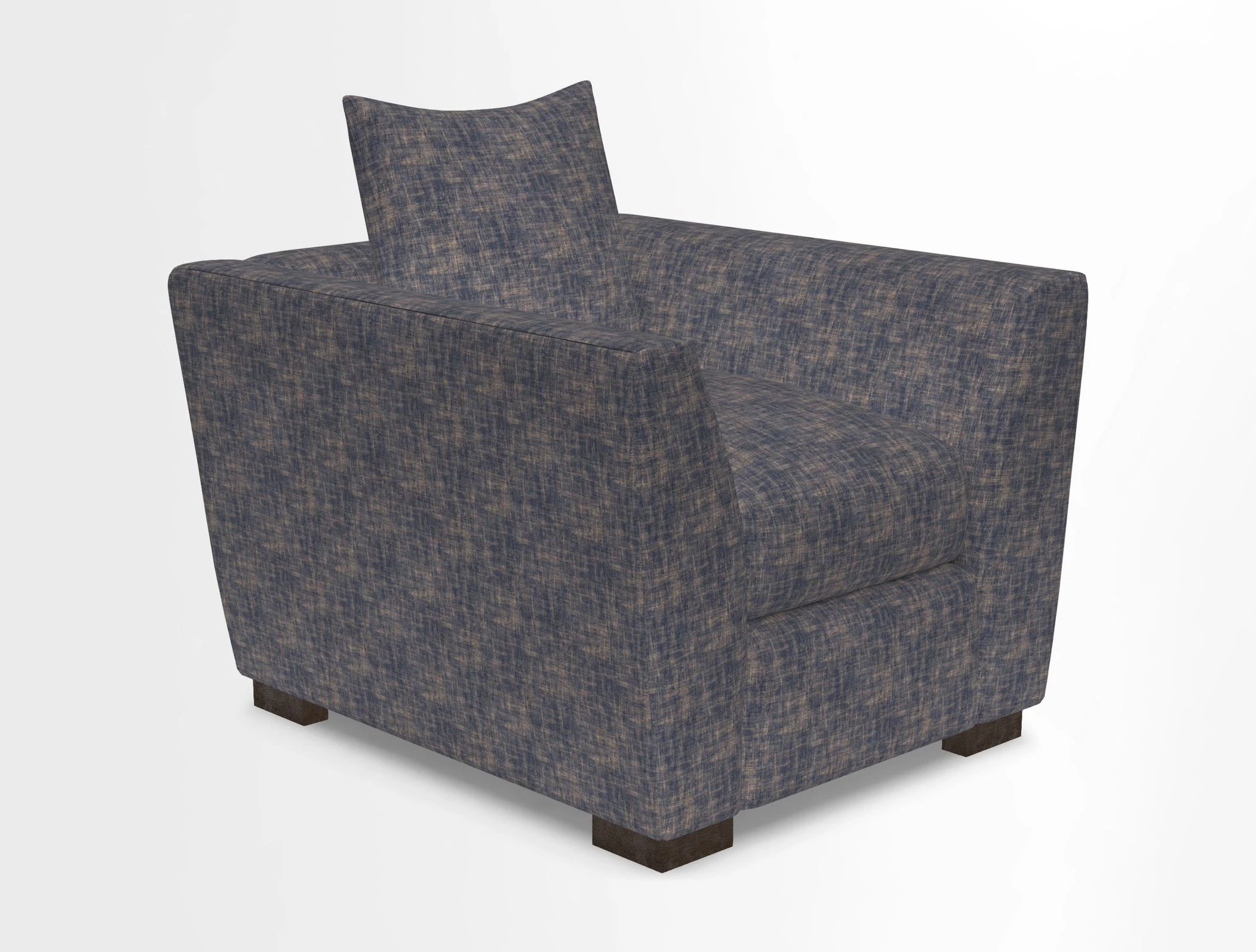 Hambledon Chair in Two Tone Plain  Biscuit