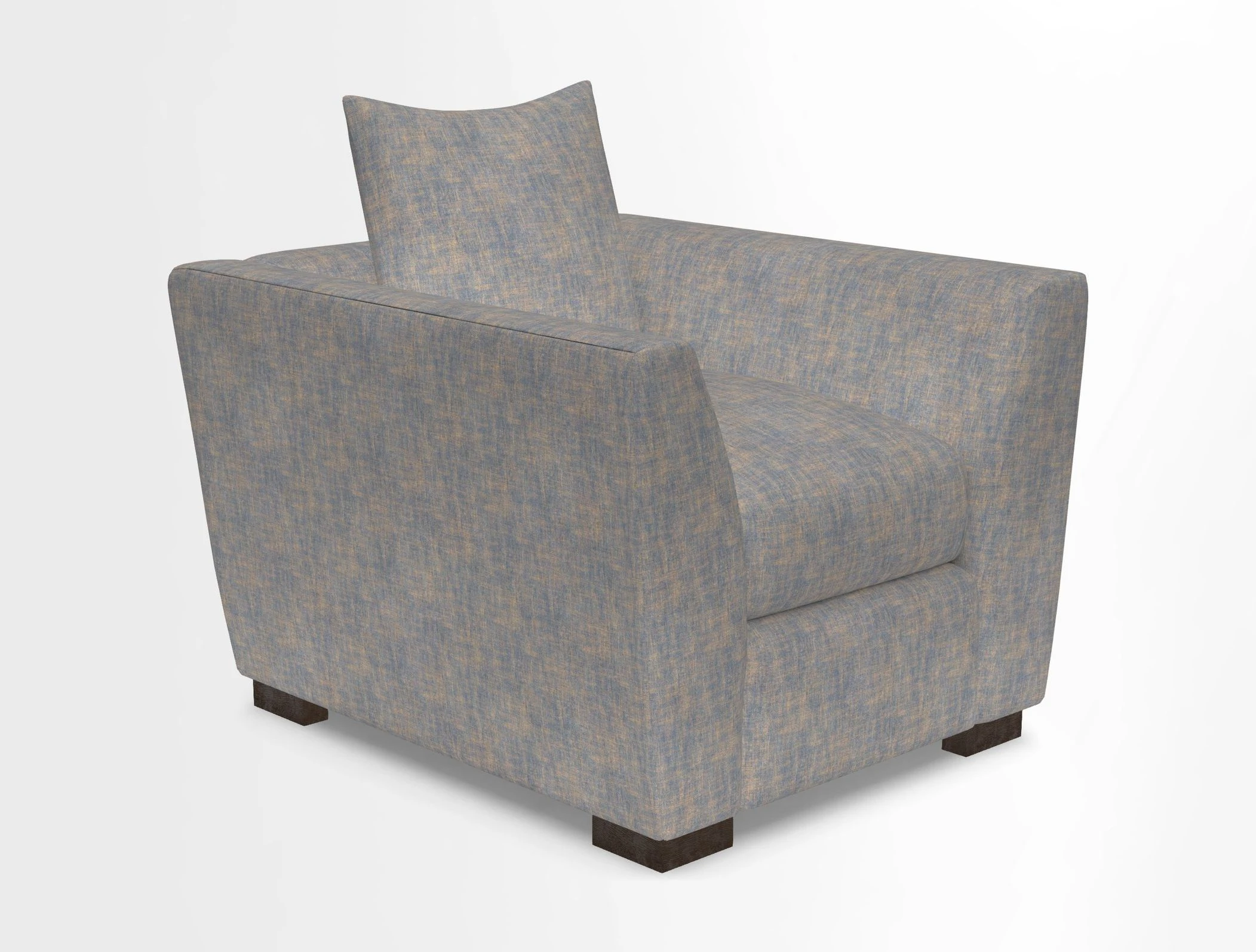 Hambledon Chair in Two Tone Plain  Biscuit