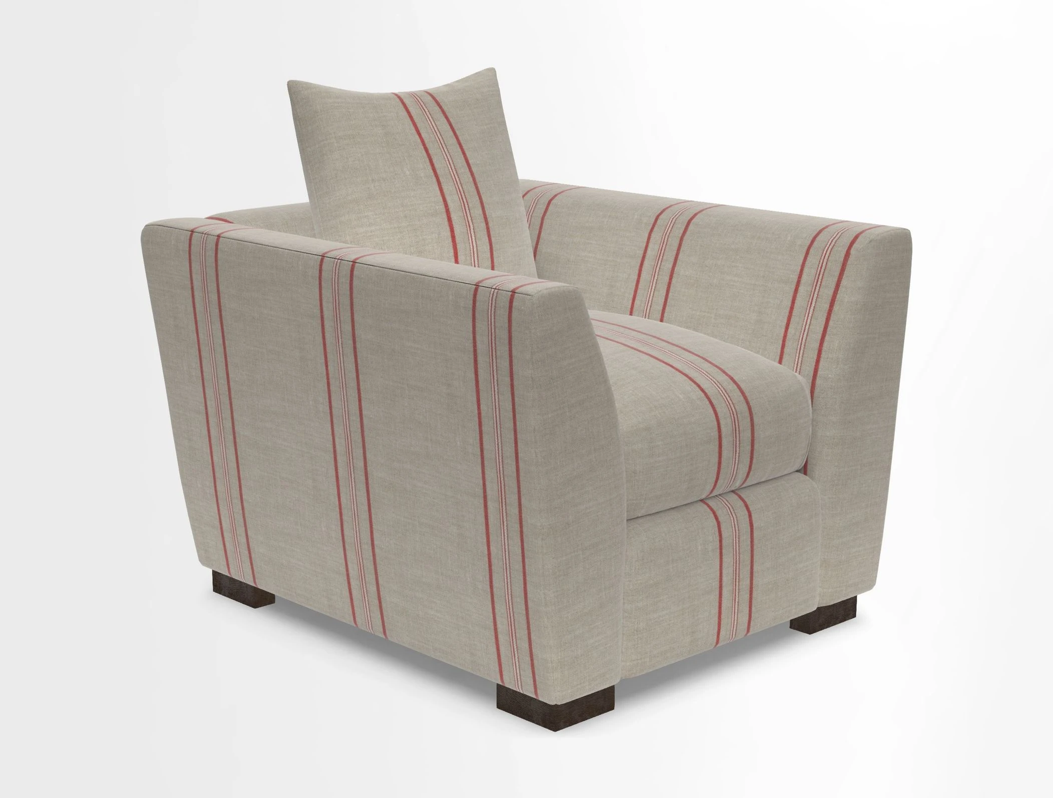Hambledon Chair in Two Tone Plain  Biscuit